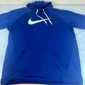 Nike hooded sweatshirt 3XL Blue